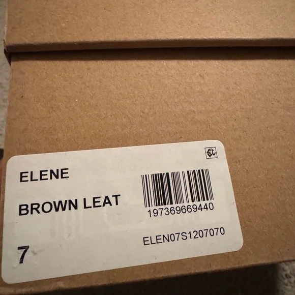 Steve Madden Elene Brown Leather Women's Boots - Picture 3 of 6